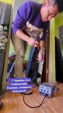 🖥 Solución..!!! a Problema Muy Frecuente.. en Smart Tv Recco de 58" FACIL.. Y SENCILLO