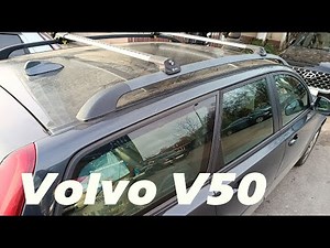 Roof rack bar VOLVO V50 Wagon Crossbars Installation