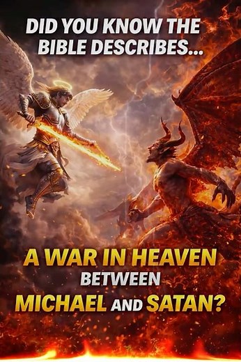 Michael vs Lucifer ⚔️ The War in Heaven Explained 🔥 #bible #warinheaven #archangelmichael #history