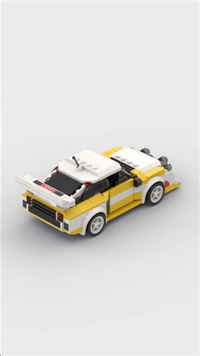 Audi S1 Quattro | rear | Lego MOC Animation