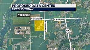 Yorkville City Council set to vote on potential data center campus proposal near Corneils, Beecher roads
