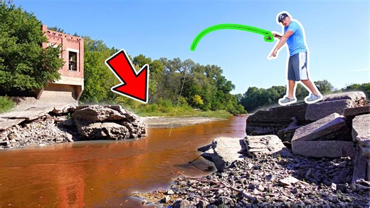 What lurks beneath this broken dam is bigger than expected