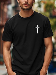 Faith Cross Shirt: Christian Graphic Tee, Religious Gift - Etsy