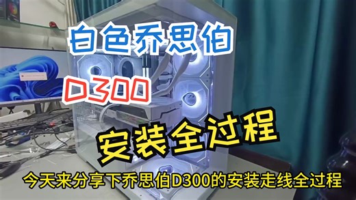 乔思伯D300安装全过程分享