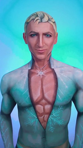What if Elsa was a man? ❄️💪🥶 Which Disney Princess shall we change their gender next? 👀 #elsa #disneyprincesses #gender