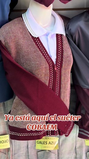 Nuevo uniforme Escolar COBAEM 2025