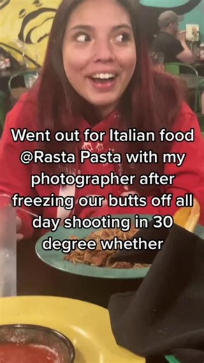 Rasta pasta is located in Colorado and can make almost things on the menu vegan friendly! (Seriously we were so cold all day) #7seconds #rastapasta #colorado #veganeats
