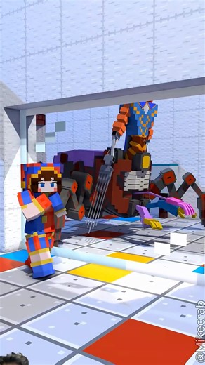 Magic mirror🤯 #minecraft #creeper #minecraftanimation