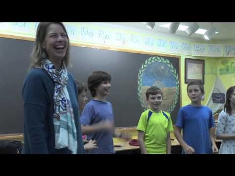 Grade 1 rhythmical counting: Four's tables