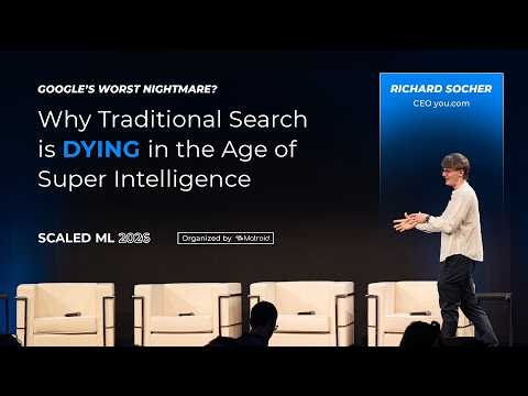 Why Traditional Search is DYING in the Age of Super Intelligence - Richard Socher - Scaled ML 2026