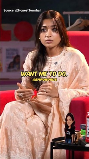 Rashmika Mandanna: Stop Being Nice. Do This Instead.
