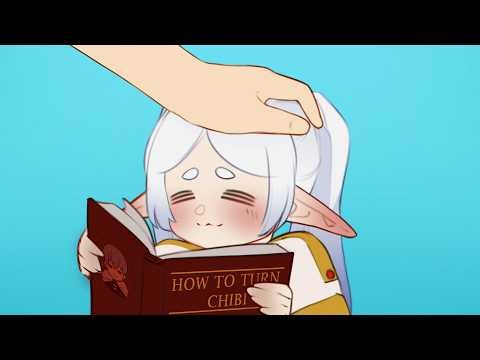 Petting a Frieren - Animation