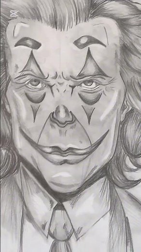 Guess what I’m drawing 👀✨هل قدرتوا تخمنوا شخصية الجوكر؟ تابعوني #justsketchme #sketchbookart 😈✨