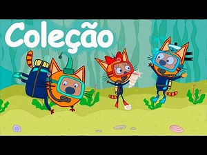 Kid-E-Cats em Portugues | Coleção dos episódios | Desenhos para crianças
