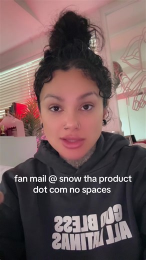 fan mail @ snow tha product dot com no spaces | Snow Tha Product