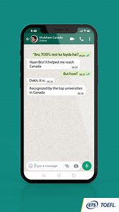 Learn from Shubham's experience! Take the TOEFL Test and move one step closer to your dream of studying abroad. #Toefl #ToeflScore #ToeflPreparation #StudyOverseas #ToeflTest #DreamCountry #ETS #ETSIndia | TOEFL India