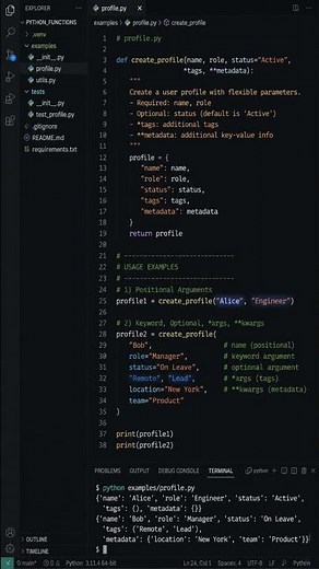 Python end & sep Parameters | print() Function Explained with Examples #shorts