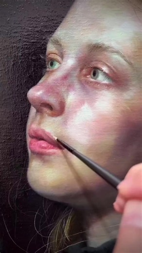 Hyperrealism Oil Portrait: A Masterpiece on Canvas