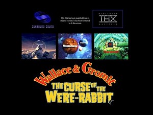Wallace & Gromit: The Curse of the Were-Rabbit (2005) 2006 VHS Opening logos