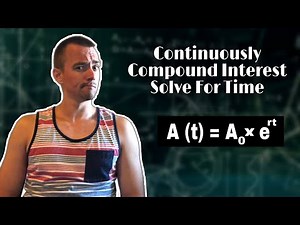 Continuously Compounded Interest Calculus Problem Example With Discussion | Jake’s Math Lessons