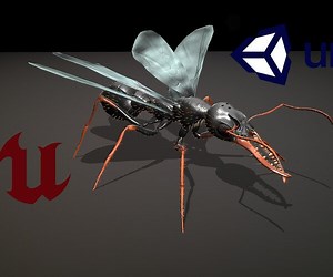 ArtStation - Ant Bulldog wings | Game Assets