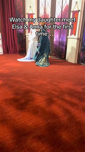 Not me being more excited LOL We’ll reintroduce her when she’s a little older 😅 #frozen #elsa #anna #disney #disneyland #toddler #toddlerreacts #foryou #fyp | Annamariapdtk