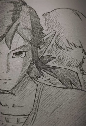 ⚠️🐱捏造⚠️ 戦闘狂になるｷﾖ描いてみました🛡 キヨ＆リンクでｷﾖは背後霊だからね👻 ゼルダのｷﾖいつもと違うおもしろさがあるからまだ見てない人是非見てみて🥹✨️ 凄く長いけどあっという間だよ #キヨ #キヨイラスト #ゼルダの伝説 #戦闘狂