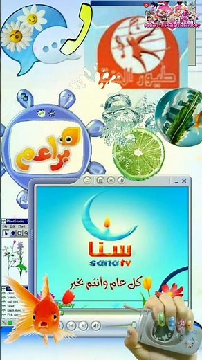Toyor Al Janah Old Baraem Tv Sana Tv In Frutiger Aero 2010 ( قناة طيور الجنة براعم سنا ) #2000s ♥️🧡🩵