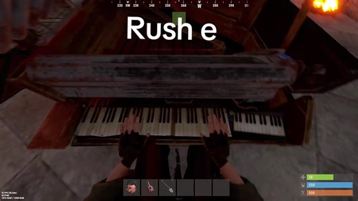 Rush e в раст #раст | rush e piano