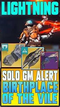 Prisamtic Warlock Winter's Guile Build | Solo Flawless GM Alert Birthplace of the Vile | Destiny 2