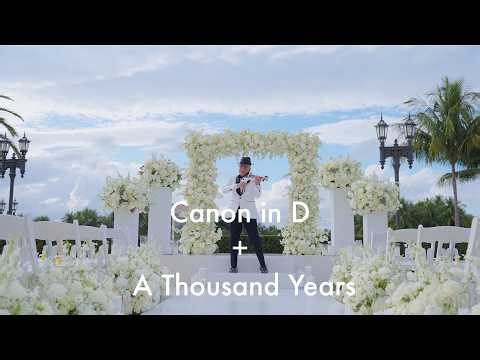 Canon in D + A Thousand Years – Wedding Ceremony Violin
