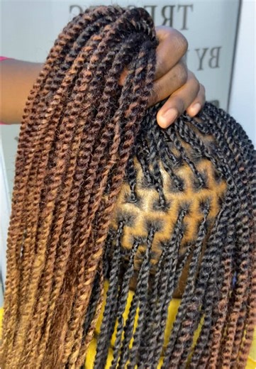 Stunning Ombré Marley Braids Tutorial