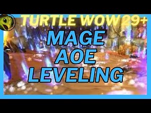 Turtle WoW Classic+ Mage AOE Leveling