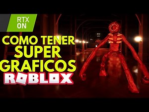 ROBLOX CON RTX, Muy Realista ¡te explico como!