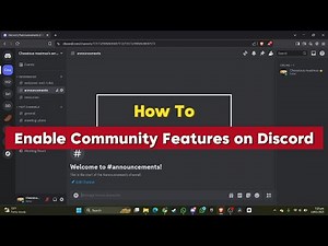 How To Enable Community Features On Discord (Full Guide) 2025