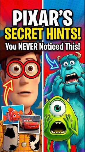 Pixar Was Hiding Future Movies in Plain Sight… You NEVER Noticed This 😱 #shorts