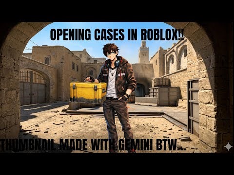 Opening cs2 cases in ROBLOX!!