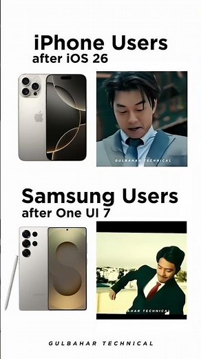 Apple iOS 26 vs Samsung One UI 7 – Ultimate Showdown! 🔥 | iOS 26 vs One UI 7 – UI Wars Begin! ⚔️