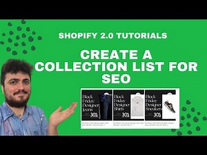 How to Make A Page of Collections on Shopify (Collection within a Collection), List of Collections