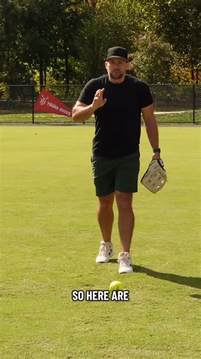 Fielding a grounder in the outfield can be done three different ways, and which one you pick depends on the situation, runners, whether you need to make a quick strong throw, etc. | Dan Blewett