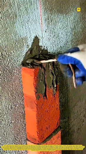 Structural Brick Pillar Retrofitting with Wall Ties