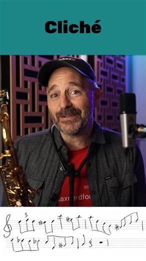 Do you have any cliché phrases in your improvisation vocabulary? We all need to know them even if we don't play them all the time... Try practicing this "cliché" line inspired by Sonny Stitt to build technique. Playing on the BetterSax alto and Burnin' mouthpiece here. https://geni.us/saxophones https://geni.us/Burnin #saxophone #sax #saxophonelessons #bettersax | Better Sax