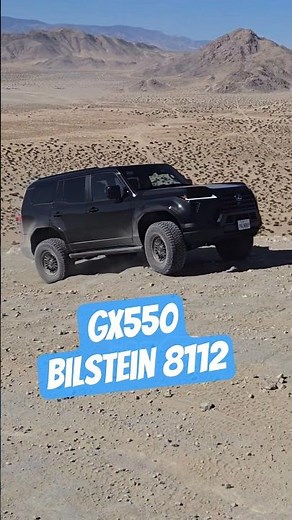 prototype Bilstein 8112 custom setup for a Lexus GX550 customer. #offroad #4x4 #overland