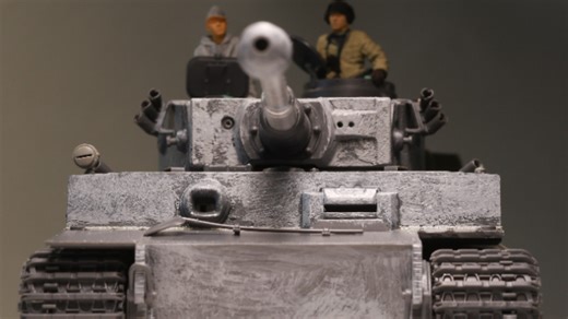 性价比之王 tiger model 1/35虎式坦克，小小的加一点改造
