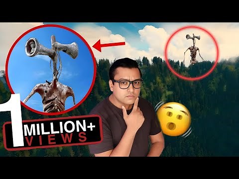 DRONE ने भूतिया जंगल में देखा SIREN HEAD? Scariest Things Caught By Drones