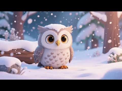 Baby Owl’s First Snowfall | Cozy Winter Nursery Rhyme for Kids