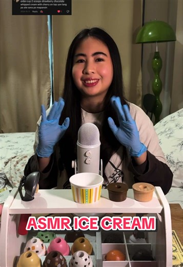 ASMR Ice Cream Experience for Relaxation