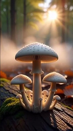 You Won’t Believe How Fast Mushrooms Grow 😲🍄 #trending#shortsfeed #Mushrooms #NatureShorts #Fungi