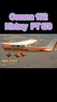 Cessna 172 History PT 5/9 #aviation #cessna172 #history