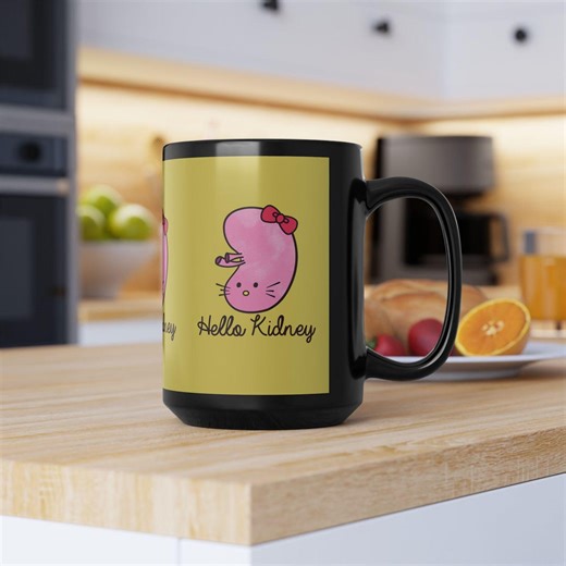 Hello Kidney Mug, Gift for Kidney Donors, Kidney Transplant and Dialysis Patients, Medical Professional Coffee Mug - Etsy